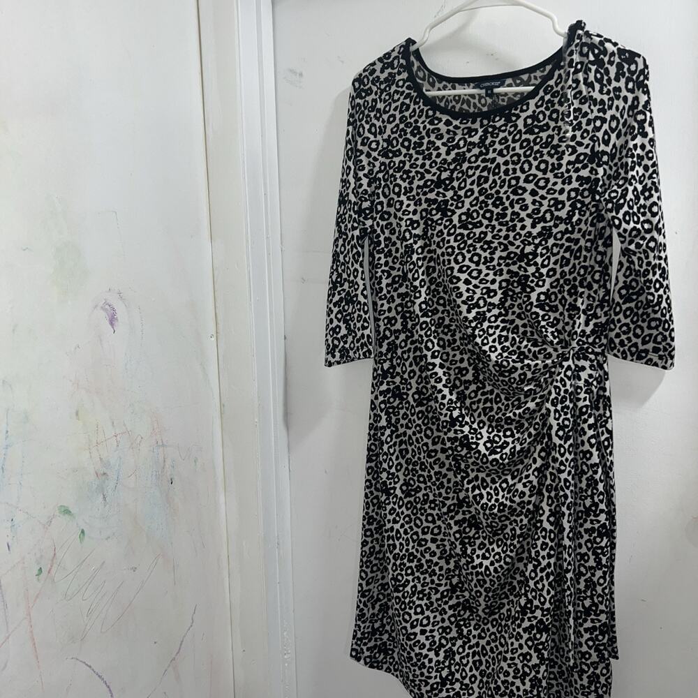 Cherokee Dress Size M Black And White